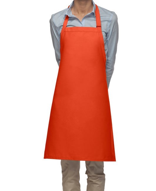 Mid Length Bib Aprons in Orange